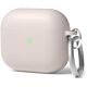 Custodia Liquid Hybrid con Portachiavi Compatibile con AirPods 3