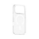 Custodia trasparente con magnete bianco per iPhone 17 Pro Max