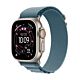 Apple Watch Ultra 3 GPS + Cellular - Cassa 49mm in Titanio con Alpine Loop Blu Chiaro - Medium